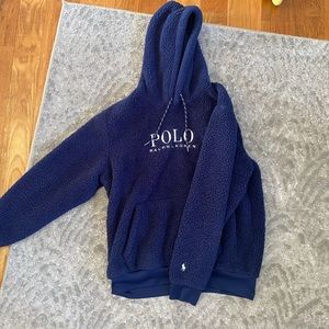 Men’s large Polo Ralph Lauren fleece hoodie